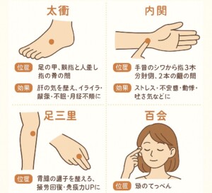 五月病におすすめのツボ
